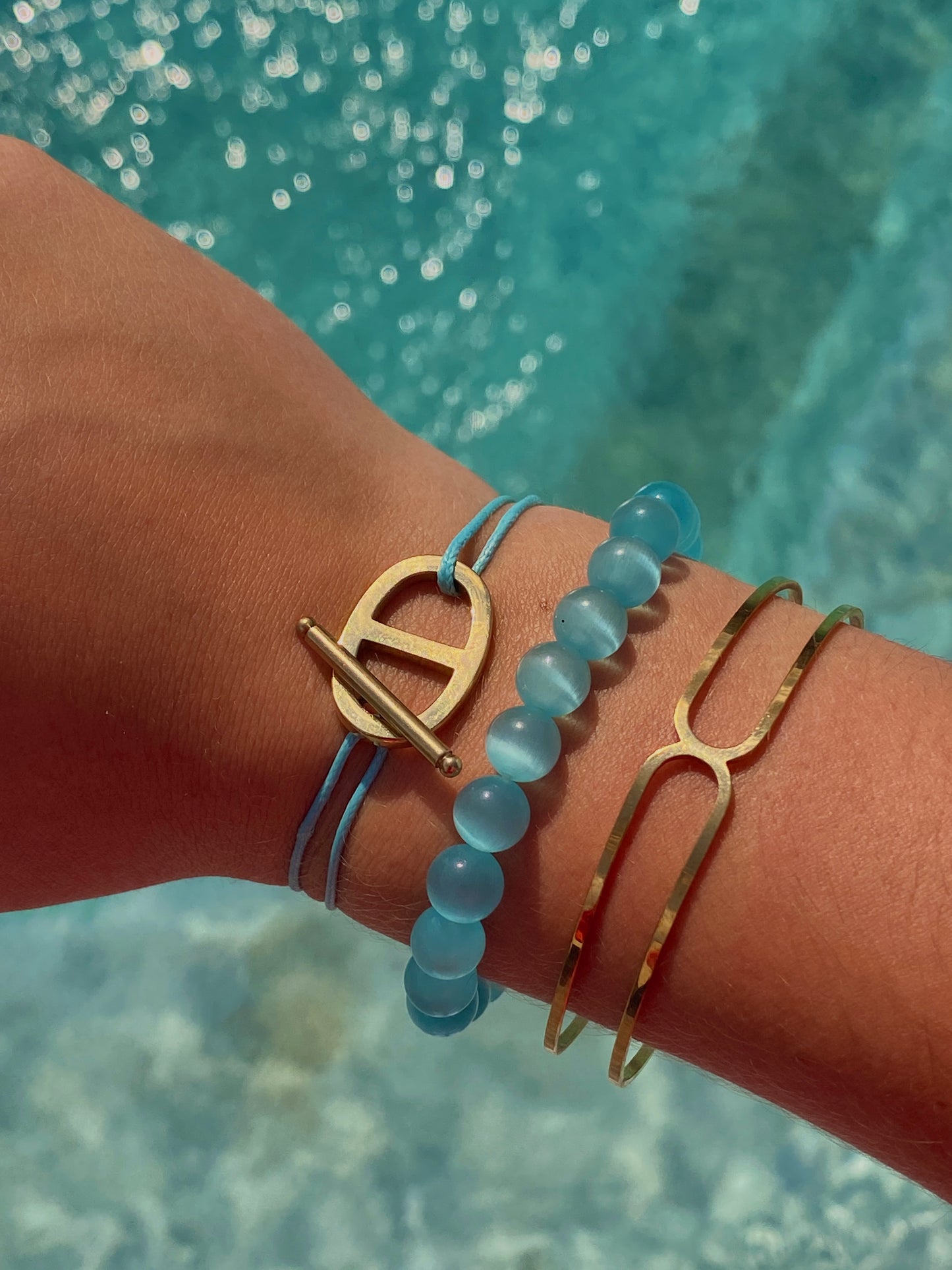 Bracelet Cordons Mixtes