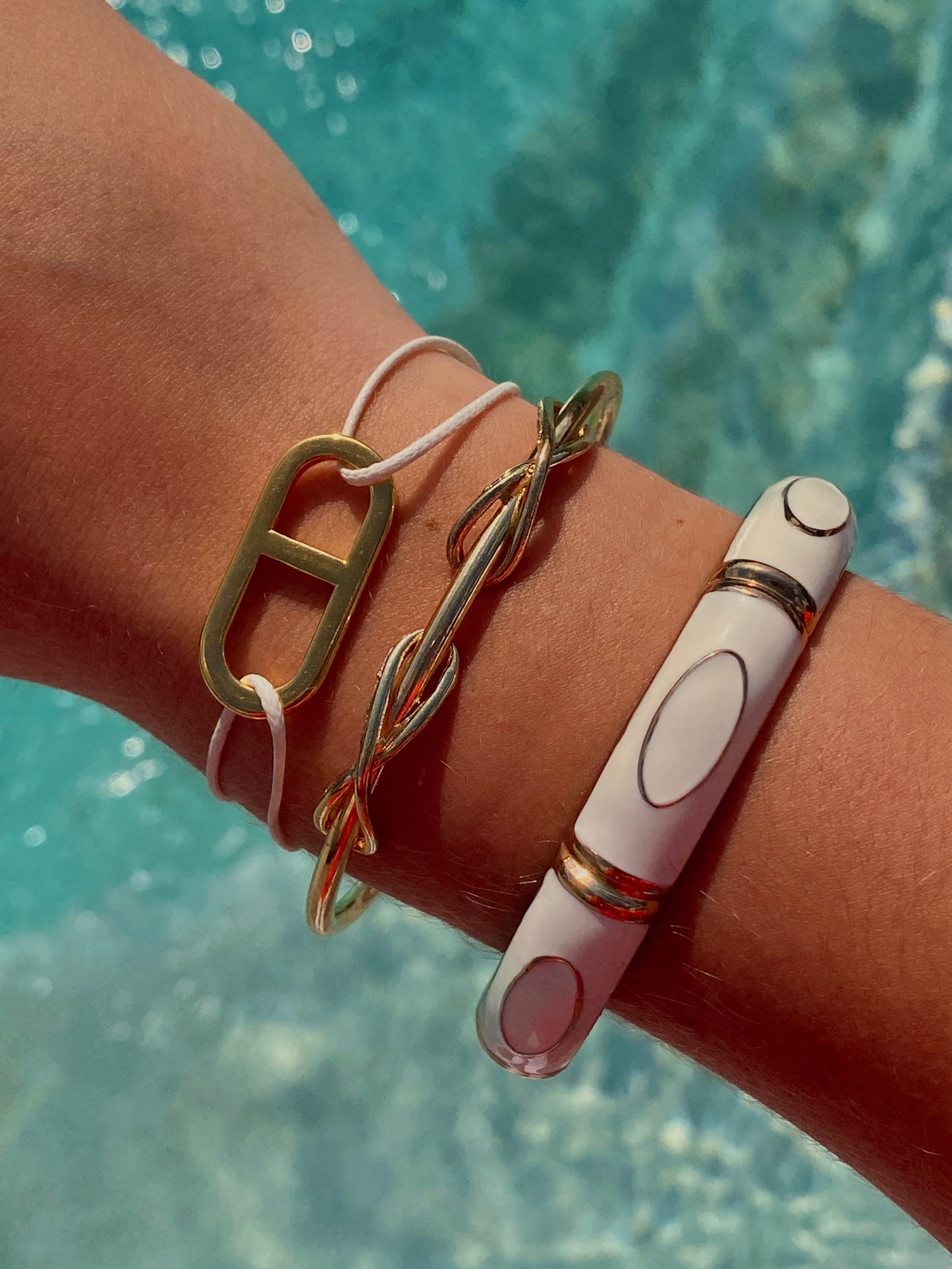 Bracelet Cordons Mixtes