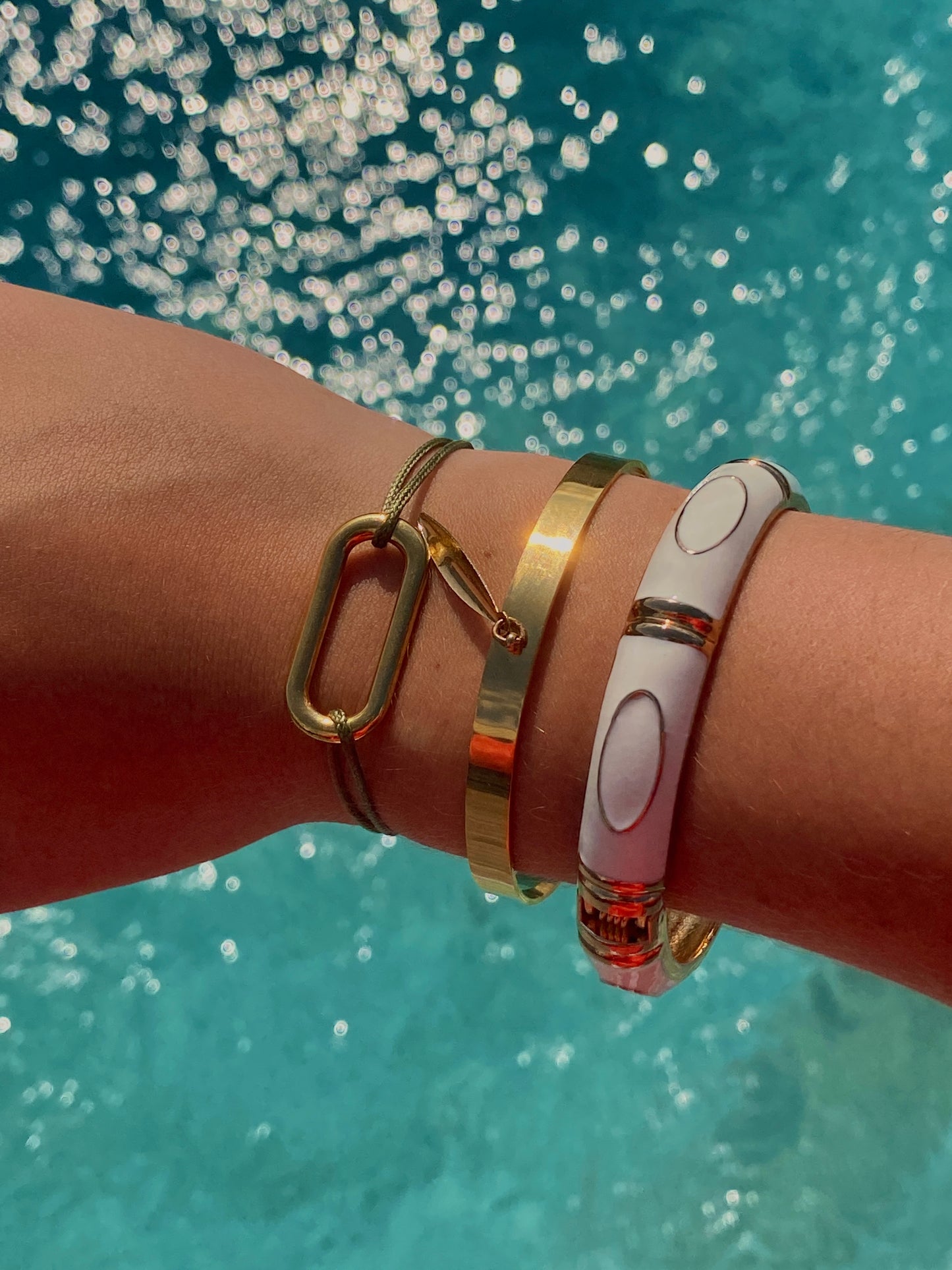 Bracelet Cordons Mixtes