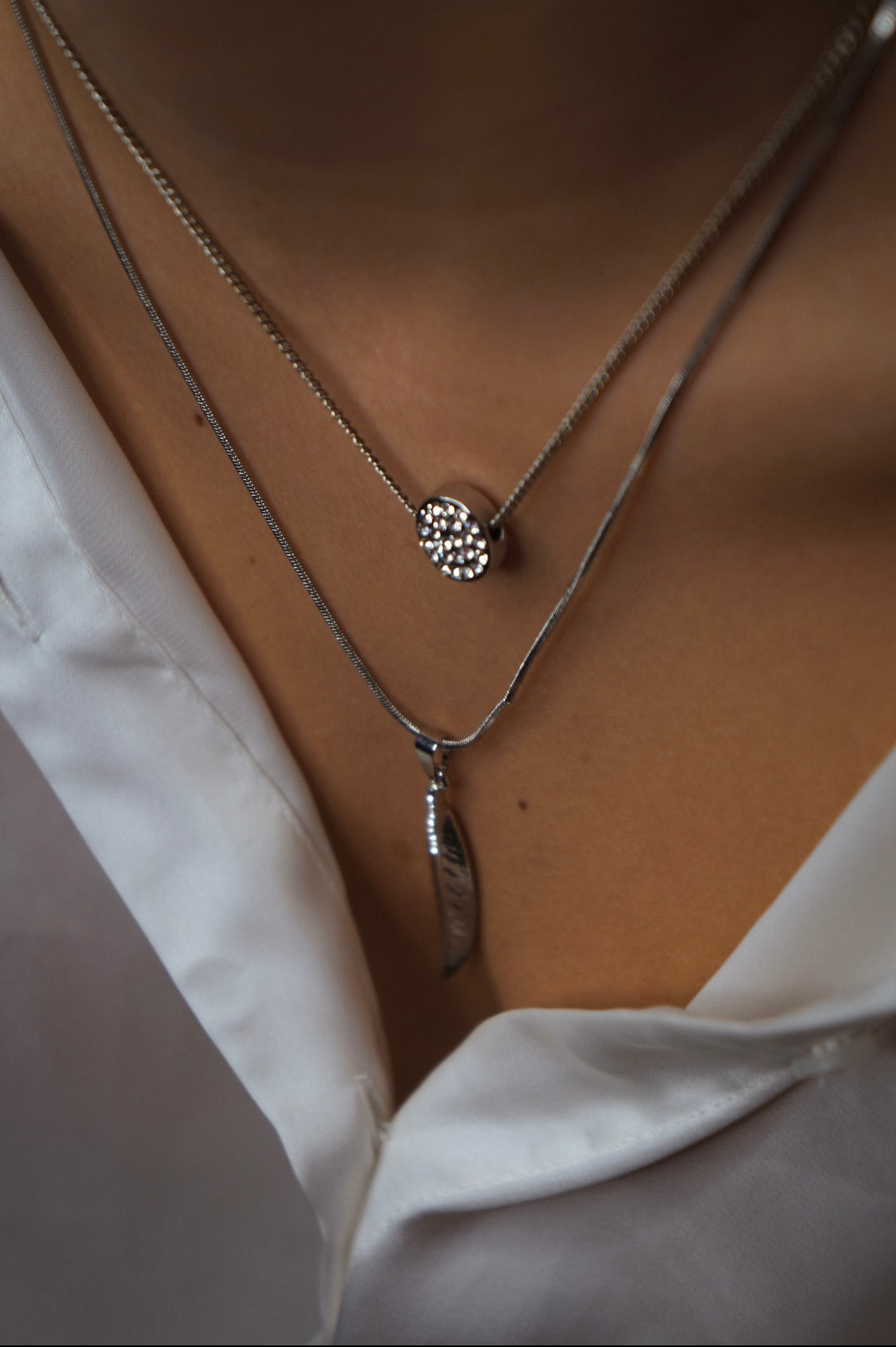Collier Plume