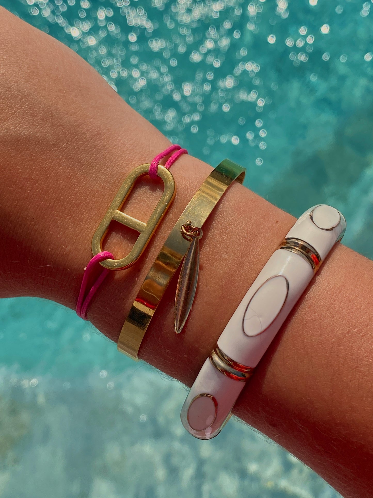 Bracelet Cordons Mixtes