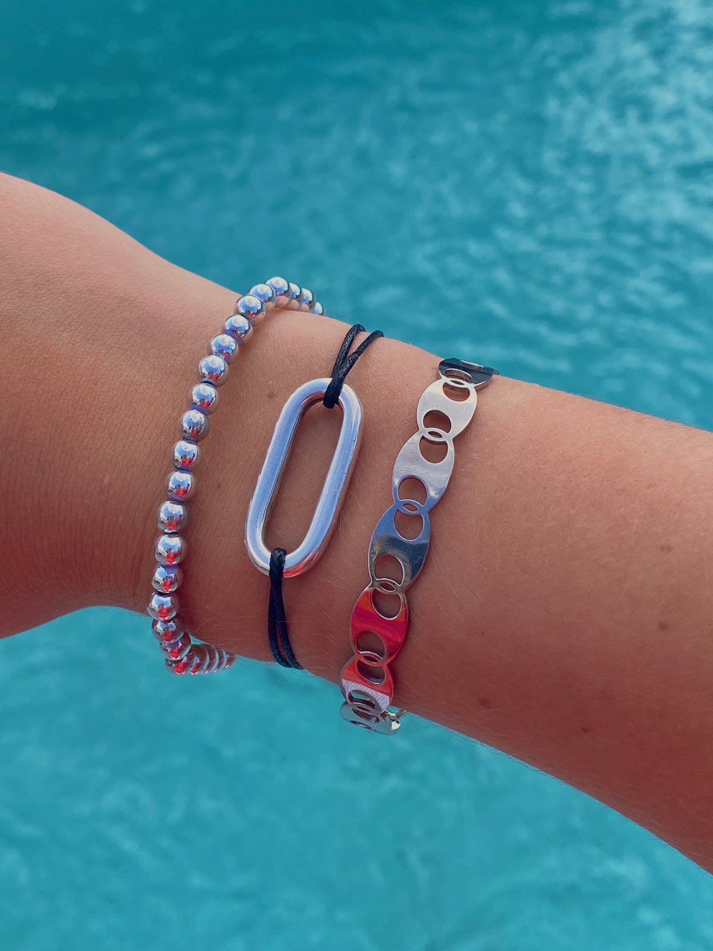 Bracelet Cordons Mixtes
