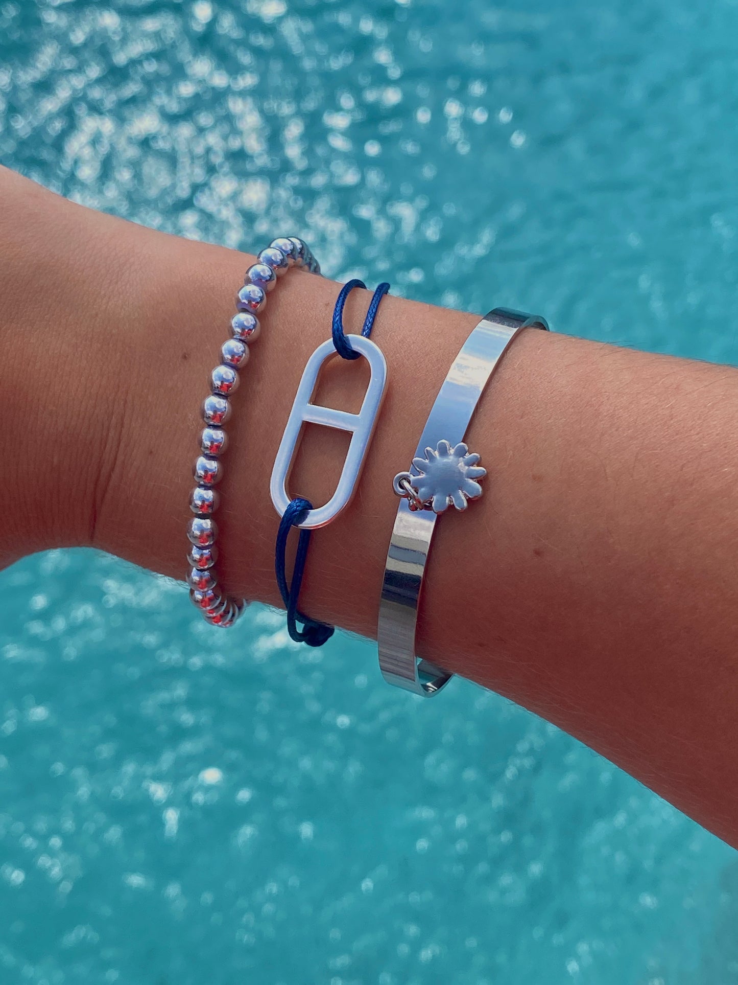 Bracelet Cordons Mixtes