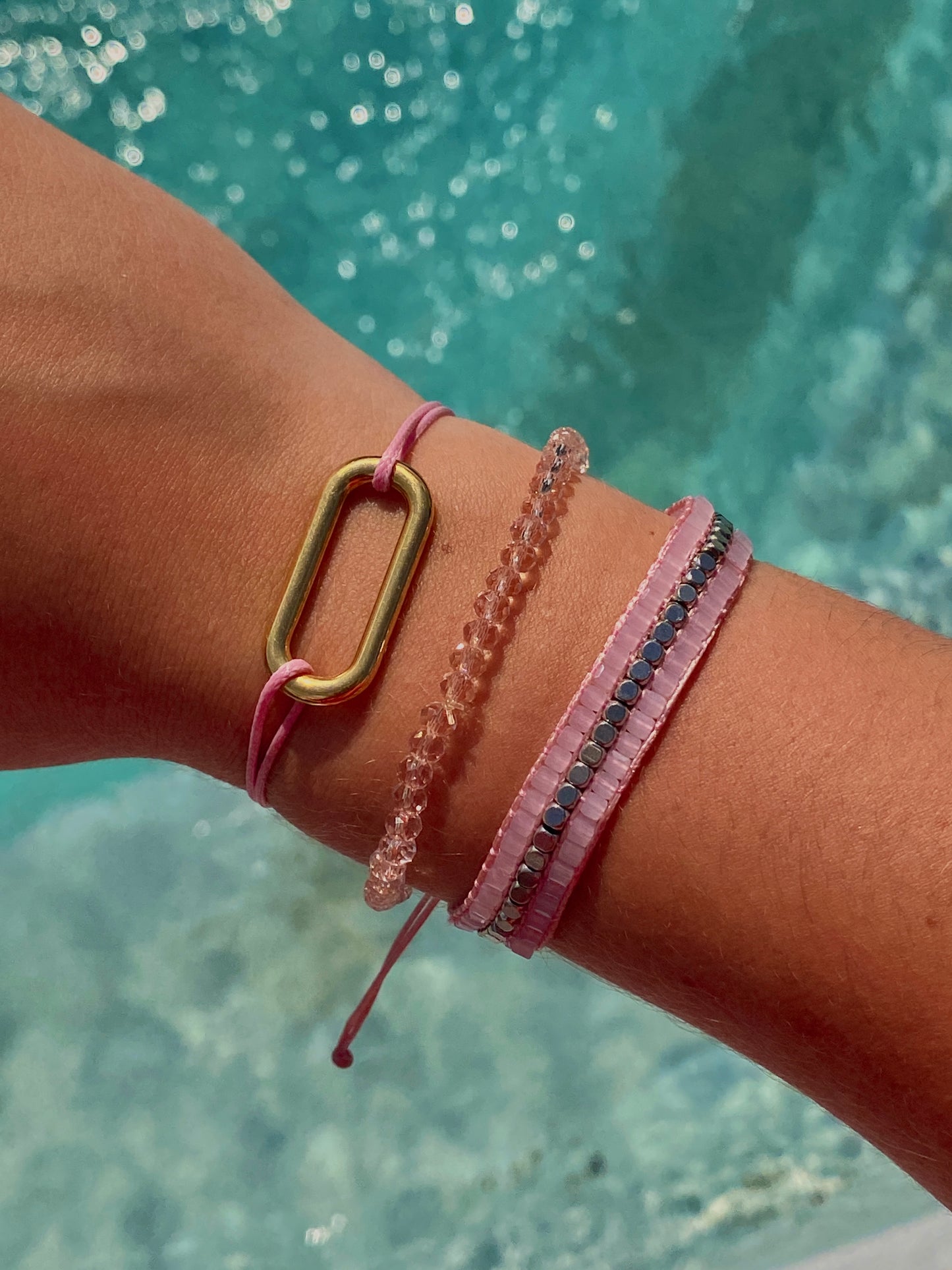 Bracelet Cordons Mixtes