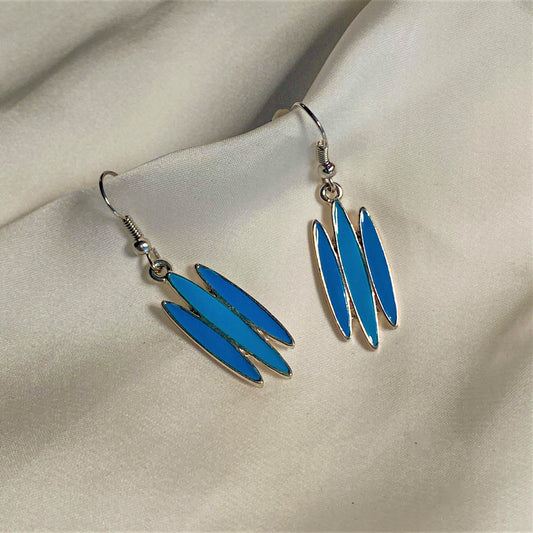 Boucles d'Oreilles Ocean Blue