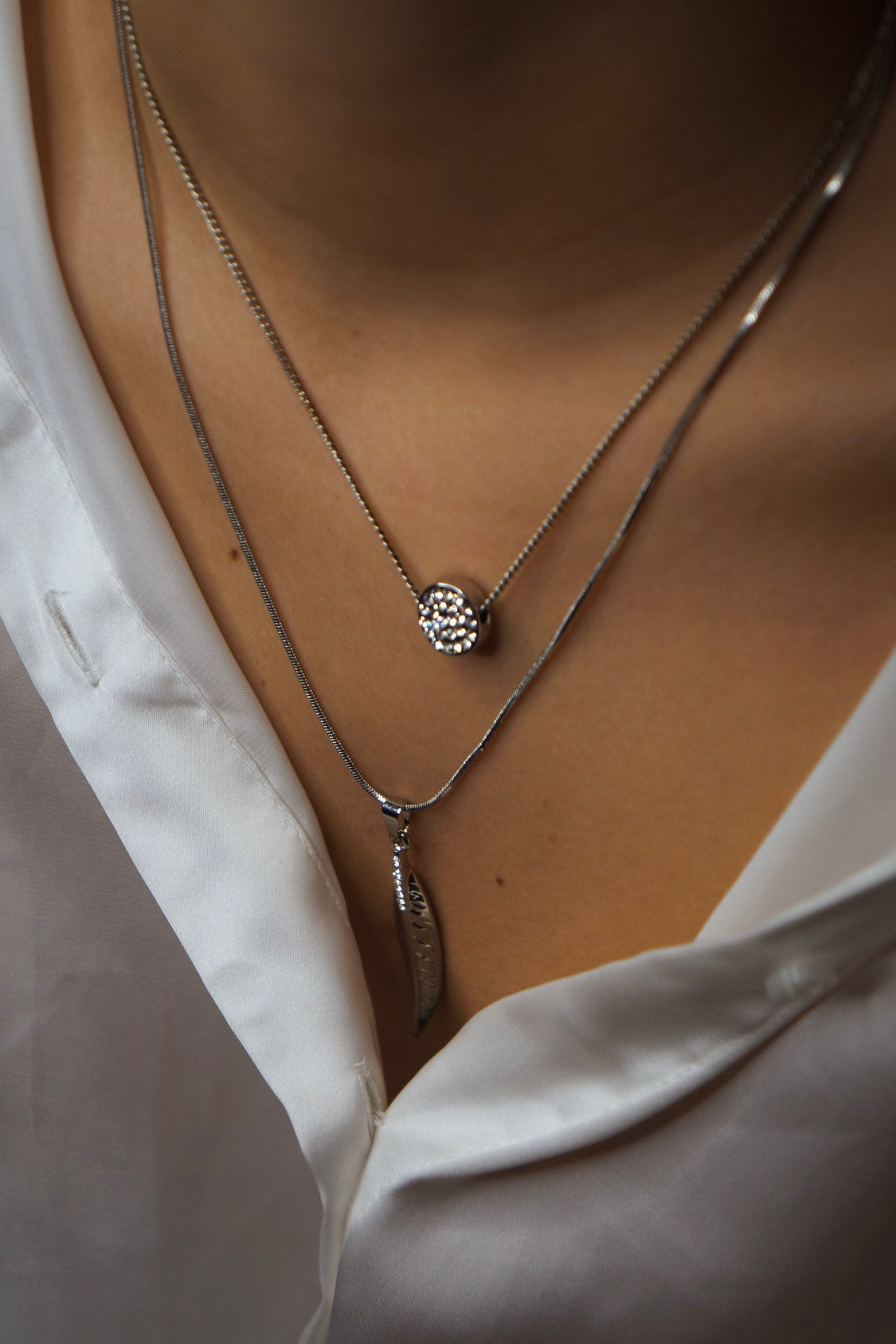Collier Plume