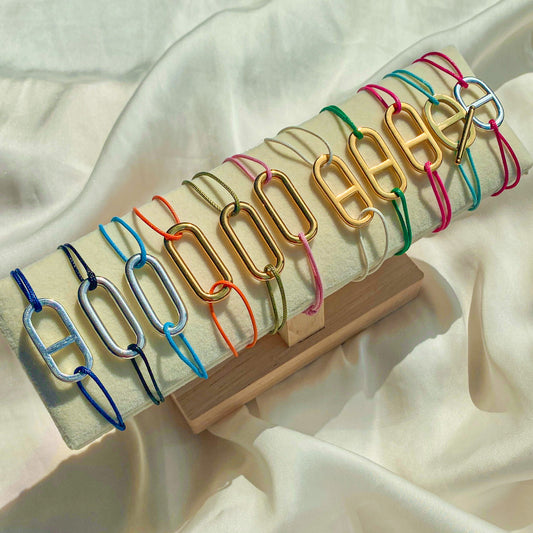 Bracelet Cordons Mixtes